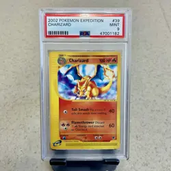 2002 Pokemon Expedition Set Charizard #39/165 PSA 9 - Image 1
