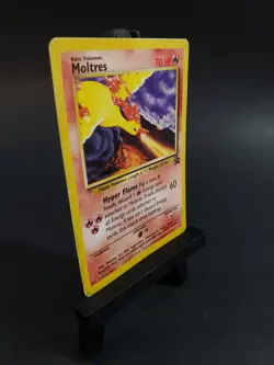 Moltres Black Star Promo Pokemon TCG Card No 21 WotC 2000 MP - Image 5