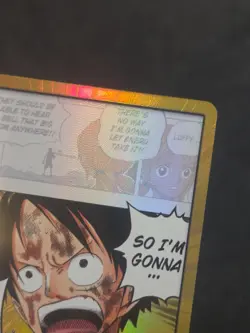 One Piece Adventure on Kami's Island OP15 EB04 Gold Don!! Card Monkey D Luffy NM - Image 4