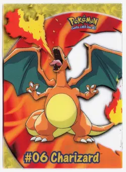 Pokemon Card Topps #06 Charizard PC3 MP - Image 1