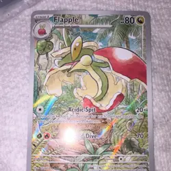 Pokemon Flapple Hydrapple Hydrapple ex Holo Card Lot illustration rare, full art - Image 2