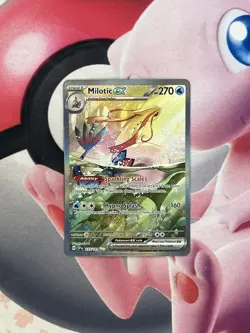 Pokemon TCG Milotic EX Special Illustration Rare Card 237/191 Surging Sparks NM - Image 1