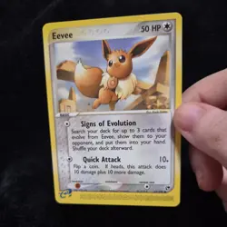 Pokemon Eevee TCG Sandstorm Regular Card 63/100 NM Condition - Image 1