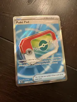 Pokemon TCG Poke Pad Trainer Item Card Holo 113/088 Nintendo Standard - Image 1