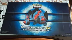 Mega Swampert Ex Bundle: Jumbo, Coin, Mat, Cards - Image 4