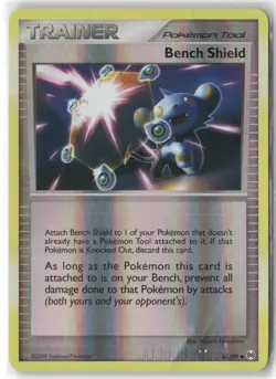 Pokemon Bench Shield 83/99 Reverse Holo Item Arceus Uncommon - Image 1