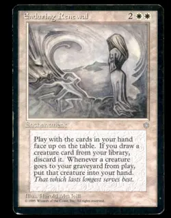 Enduring Renewal LP Light Play Ice Age MTG [6767] - Image 1