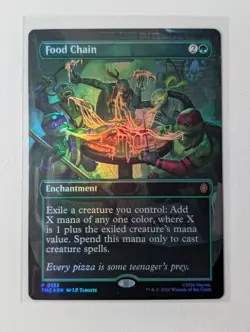 Food Chain (Borderless) Commander: Teenage Mutant Ninja Turtles Foil 0133 - Image 1
