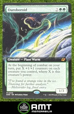 Ouroboroid Mythic Rarity Green MTG Edge of Eternities Extended Art #0345 - Image 1