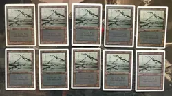 *** UNLIMITED 10x Swamp (Two Branches) *** EX+ Clean! - Magic MtG - Image 1