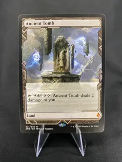 Wizards of the Coast Ancient Tomb Zendikar Rising Expeditions Mythic Land Engli… - Image 1