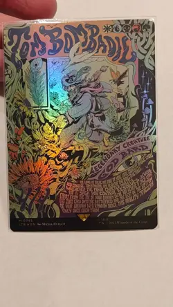 MTG TOM BOMBADIL BORDERLESS POSTER FOIL NM - The Lord of the Rings - Image 1