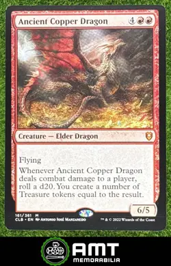 Ancient Copper Dragon Mythic Rare MTG Commander Legends Battle For Baldur's Gate - Image 1