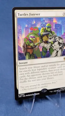 Mtg Turtles Forever Regular NM TMT 0027 - TMNT A 🔮 - Image 5