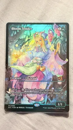 Bloom Tender (0390) (Showcase) Lorwyn Eclipsed Foil - Image 1