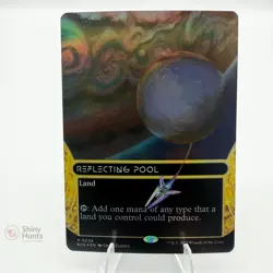 MTG Reflecting Pool (0036) Borderless EOE: Stellar Sights FOIL NM - Image 1