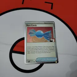 Pokemon 191/198 Rare Candy Cosmos Holo SV Base - Prize Pack Play! Stamp - Image 1