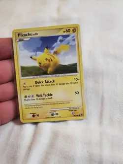 Pokemon TCG Pikachu 70/100 Majestic Dawn LP - Image 1