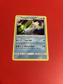 Aurorus 28/131 Rare Sm-Forbidden Light Holo Pokemon Card - Image 2