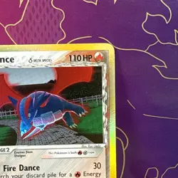 Pokemon TCG Salamence 14/113 EX Delta Species 2005 Reverse Holo Rare Card - Image 5