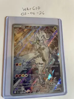 Pokemon TCG N's Reshiram Illustration Rare Holo Sv09: Journey Together 167/159 - Image 1