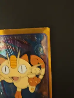 Pokemon Topps #52 MEOWTH Chrome 1999 Series 1 5of5 Card TV Animation Edition NM - Image 3