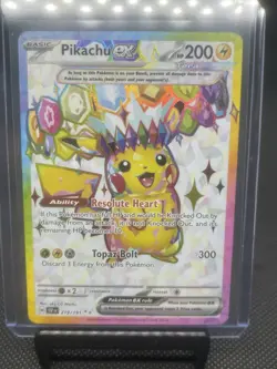 ⚡ Pikachu ex 219/191 Surging Sparks Ultra Rare Pokemon TCG - Image 1