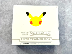 Pokemon Celebrations Elite Trainer Box ETB – Factory Sealed 25th Anniversary Set 820650809439 - Image 1