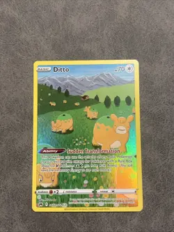 Ditto Pokemon Crown Zenith Galarian Gallery GG22/GG70 Ultra Rare NM - Image 1