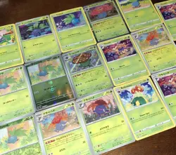 Oddish Gloom Vileplume & Bellossom Pokemon TCG Mixed 17 Card Lot - Image 2