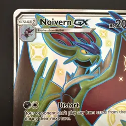 Pokemon Noivern GX Shiny Full Art Hidden Fates SV78/SV94 Near Mint NM English - Image 3