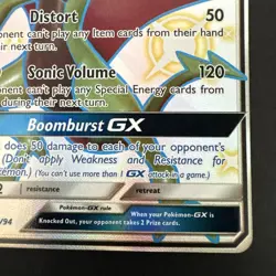 Pokemon Noivern GX Shiny Full Art Hidden Fates SV78/SV94 Near Mint NM English - Image 5