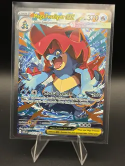 Pokemon TCG Mega Feraligatr EX 274/217 SIR English Ascended Heroes - Image 1