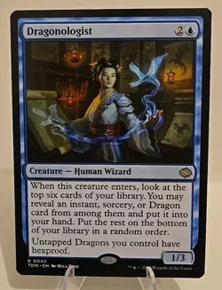 Dragonologist MTG Tarkir: Dragonstorm Regular - Image 1