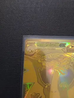 Pokemon TCG Phantasmal Flames Mega Charizard X ex (Gold Hyper Rare Holo) #130/94 - Image 3