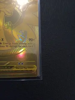 Pokemon TCG Phantasmal Flames Mega Charizard X ex (Gold Hyper Rare Holo) #130/94 - Image 5