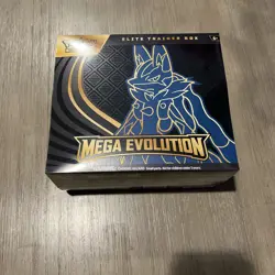 Pokemon Mega Evolution Elite Trainer Box Lucario ETB - Image 1