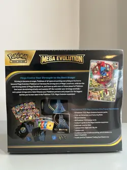 Pokemon TCG Mega Evolution ETB Elite Trainer Box Lucario New Factory Sealed - Image 2