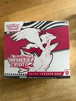 Pokemon TCG Scarlet Violet White Flare Elite Trainer Box ETB Sealed New - Image 1