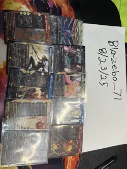 Mtg final fantasy borderless non foil Japanese lot - Image 1