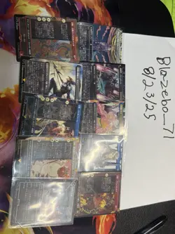 Mtg final fantasy borderless non foil Japanese lot - Image 2