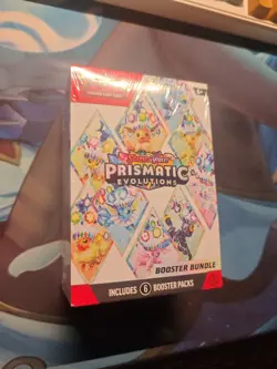 Pokemon TCG: S&V Prismatic Evolutions Booster Bundle (6pks) Factory Sealed - Image 2