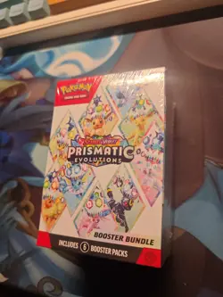 Pokemon TCG: S&V Prismatic Evolutions Booster Bundle (6pks) Factory Sealed - Image 3