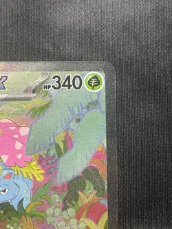 Venusaur ex 198/165 SIR Full Art Pokemon 151 Holo Rare Scarlet Violet - Image 3