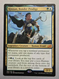 Kinnan, Bonder Prodigy - Ikoria, Lair of Behemoths- MTG LP - Image 1
