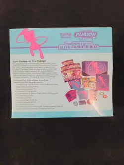 Fusion Strike Pokemon Center Elite Trainer Box - Sealed - Image 2