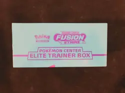 Fusion Strike Pokemon Center Elite Trainer Box - Sealed - Image 3