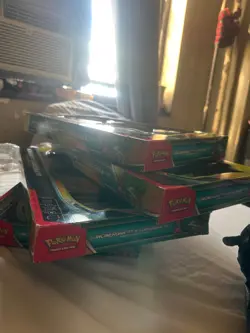 LOT OF 4 Pokemon TCG Incineroar ex & Torterra ex Special Collection - Image 1