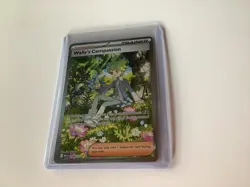 Pokemon TCG Mega Evolution Wally’s Compassion Special Illustration Trainer Holo - Image 1