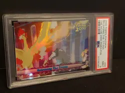 PSA 9 Releasing the Titans 39 RAINBOW FOIL Topps POP 1 BEST!! Pokemon Movie 2000 - Image 5